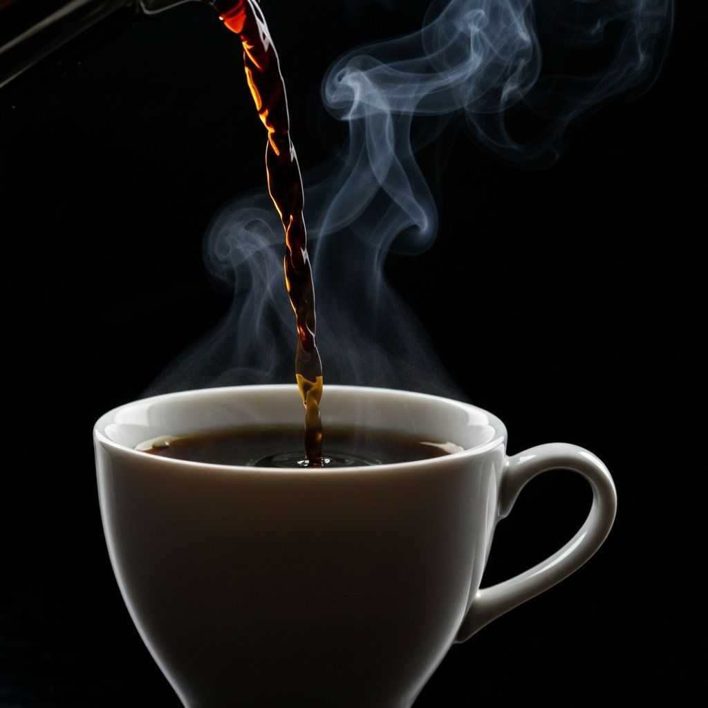 Café Shock siendo preparado